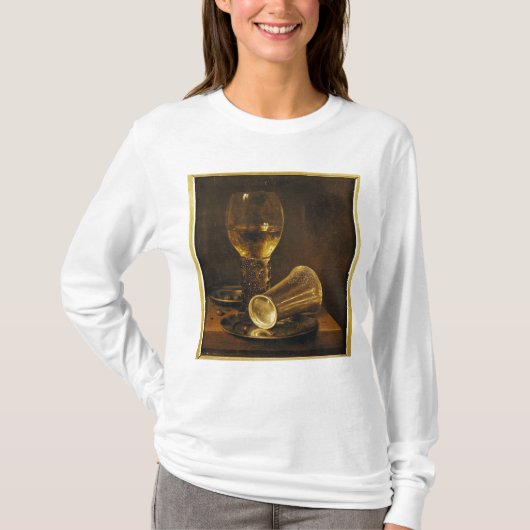 Stillleben mit einem Becher, 1653 T-Shirt (Vorderseite)