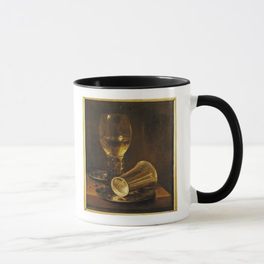 Stillleben mit einem Becher, 1653 Tasse (Rechts)