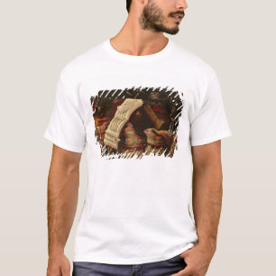 Stillleben mit einem Buch der Noten T-Shirt