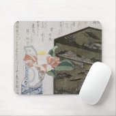 Stillleben mit einem Camelia, c.1820 Mousepad (Mit Mouse)