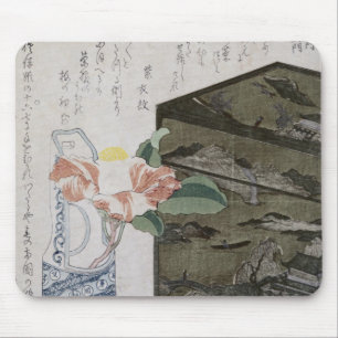 Stillleben mit einem Camelia, c.1820 Mousepad