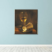 Stillleben mit einem Goblet, 1653 Leinwanddruck (Insitu (Holzboden))
