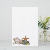 Stillleben mit einem Meerjungfrau-Briefpapier Briefpapier (Stehend Vorderseite)