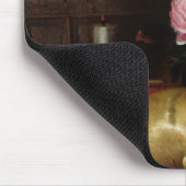 Stillleben mit einem Schädel Mousepad (Ecke)