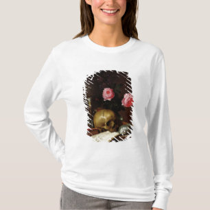 Stillleben mit einem Schädel T-Shirt