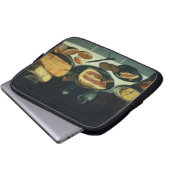 Stillleben mit einem Schinken (Öl auf Platte) Laptopschutzhülle (Vorne Knopf)