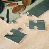 Stillleben mit einem Schinken (Öl auf Platte) Puzzle (Seite)