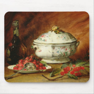 Stillleben mit einem SuppeTureen Mousepad