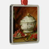 Stillleben mit einem SuppeTureen Ornament Aus Metall (Rechts)