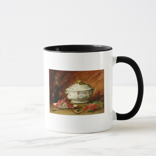 Stillleben mit einem SuppeTureen Tasse (Rechts)