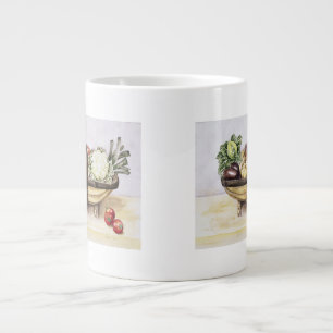 Stillleben mit einem trug von Gemüse 1996 Jumbo-Tasse