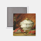 Stillleben mit einem Tureen Magnet (Vorderseite/Rückseite)