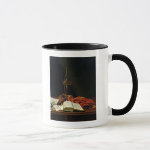 Stillleben mit einer Bibel, 1821 Tasse