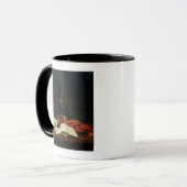 Stillleben mit einer Bibel, 1821 Tasse (Vorderseite Links)
