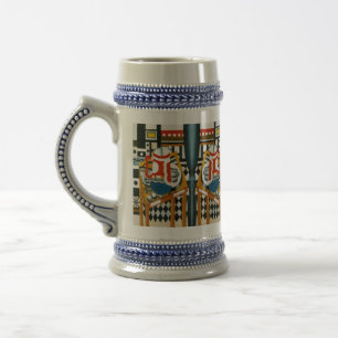 Stillleben mit einer Bier-Tasse Bierglas