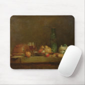 Stillleben mit einer Flasche Oliven, 1760 Mousepad (Mit Mouse)