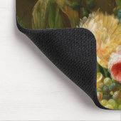 Stillleben mit einer Melone und Trauben Mousepad (Ecke)