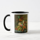 Stillleben mit einer Melone und Trauben Tasse (Links)