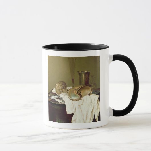 Stillleben mit einer Nautilus-Schale Tasse (Rechts)