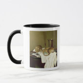 Stillleben mit einer Nautilus-Schale Tasse (Links)