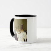 Stillleben mit einer Nautilus-Schale Tasse (Vorderseite Links)