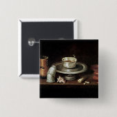 Stillleben mit einer Schüssel Schokolade Button (Vorne & Hinten)