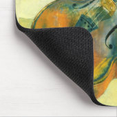 Stillleben mit einer Violine, 1921 Mousepad (Ecke)