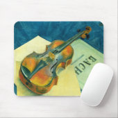 Stillleben mit einer Violine, 1921 Mousepad (Mit Mouse)