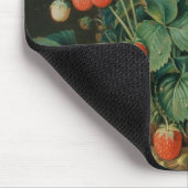 Stillleben mit Erdbeeren Mousepad (Ecke)