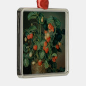 Stillleben mit Erdbeeren Ornament Aus Metall (Rechts)