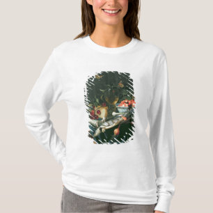 Stillleben mit Fisch-Servierplatte T-Shirt