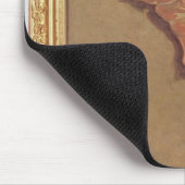 Stillleben mit Fleisch, Kessel und Schale Mousepad (Ecke)