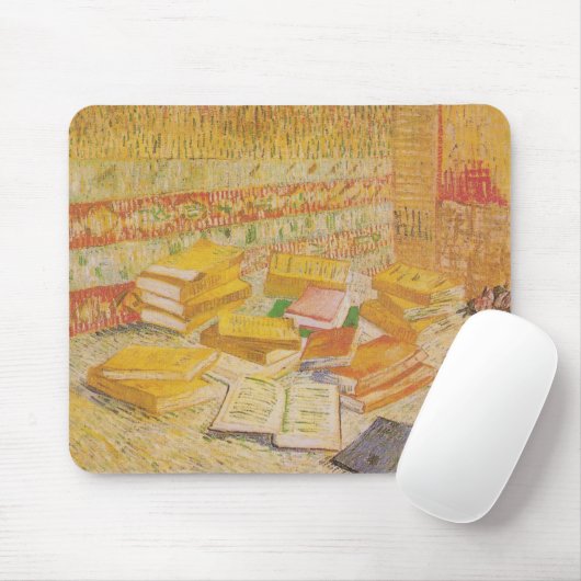 Stillleben mit französischen Romanen | Vincent van Mousepad (Mit Mouse)