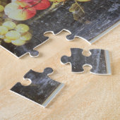 Stillleben mit Frucht in Delft-Schüssel, Puzzle (Seite)