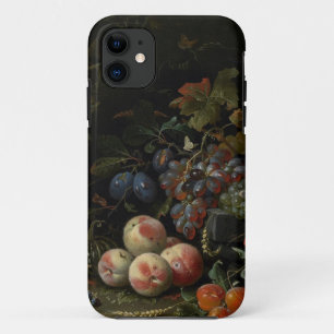 Stillleben mit Frucht, Laub und Insekten, c.1669 Case-Mate iPhone Hülle