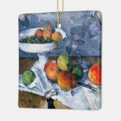 Stillleben mit Frucht-Teller Keramikornament (Links)