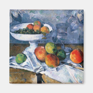Stillleben mit Frucht-Teller Magnet