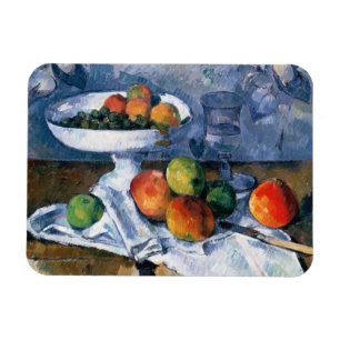 Stillleben mit Frucht-Teller Magnet