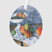 Stillleben mit Frucht-Teller Ornament (Vorderseite)