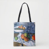 Stillleben mit Frucht-Teller Tasche (Vorderseite)