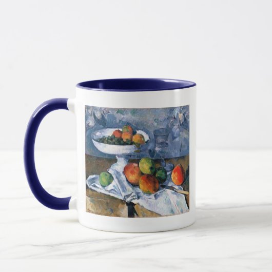 Stillleben mit Frucht-Teller Tasse (Links)