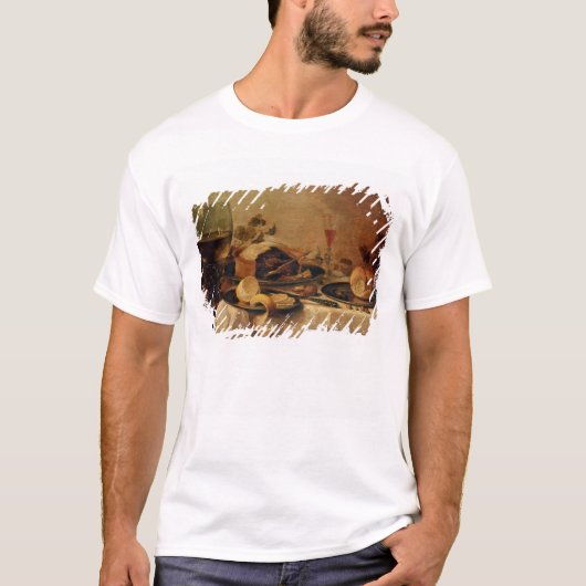 Stillleben mit Frucht-Torte, 1635 T-Shirt (Vorderseite)