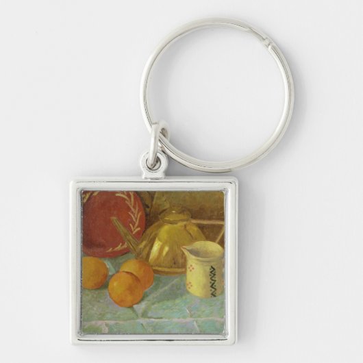 Stillleben mit Frucht u. Krug oder Schlüsselanhänger (Vorne)