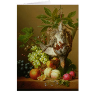 Stillleben mit Frucht und einem toten Rebhuhn