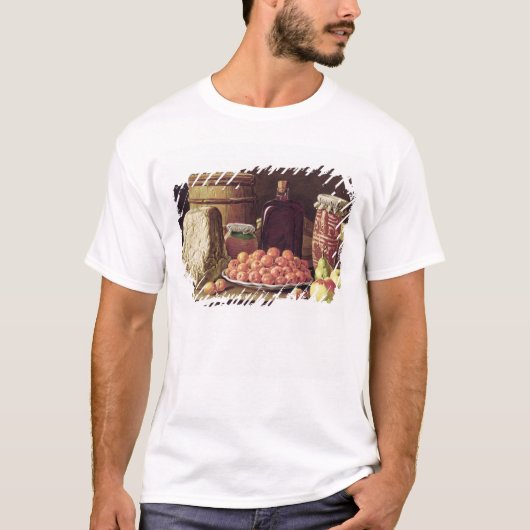 Stillleben mit Frucht und Käse T-Shirt (Vorderseite)