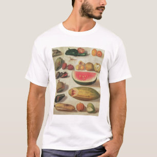 Stillleben mit Frucht und Kröte T-Shirt