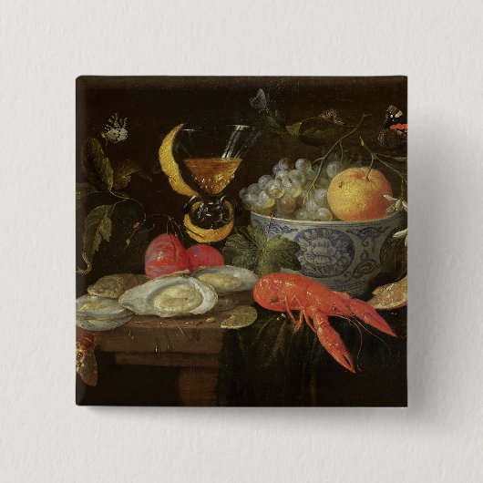 Stillleben mit Frucht und Schalentieren, 1653 (Öl Button (Vorderseite)