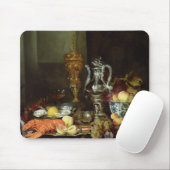 Stillleben mit Frucht und Schalentieren Mousepad (Mit Mouse)
