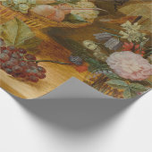 Stillleben mit Früchten in einem Korb - Issak Sore Geschenkpapier (Ecke)