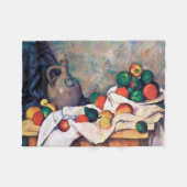 Stillleben mit Früchten, Paul Cezanne Fleecedecke (Vorderseite (Horizontal))